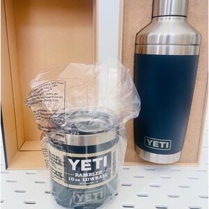 YETI Rambler 20 oz. Cocktail Shaker + a free Yeti ramble 10 oz Lowball.